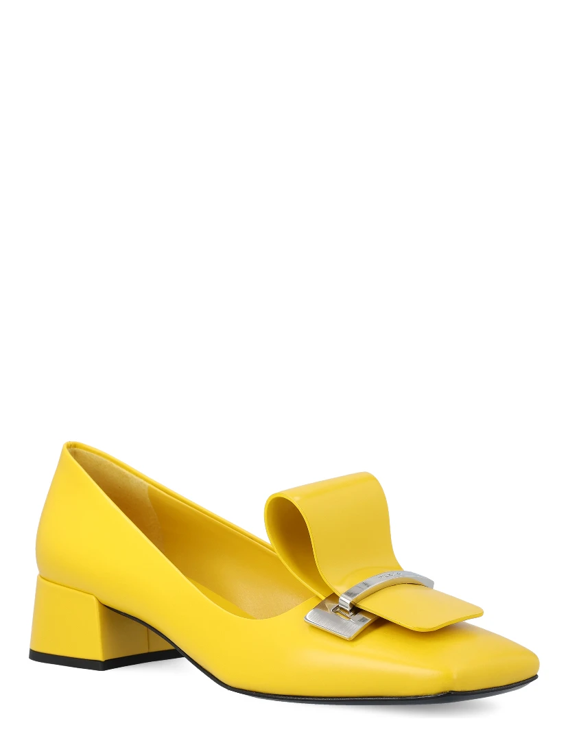 Prada With Heel Yellow