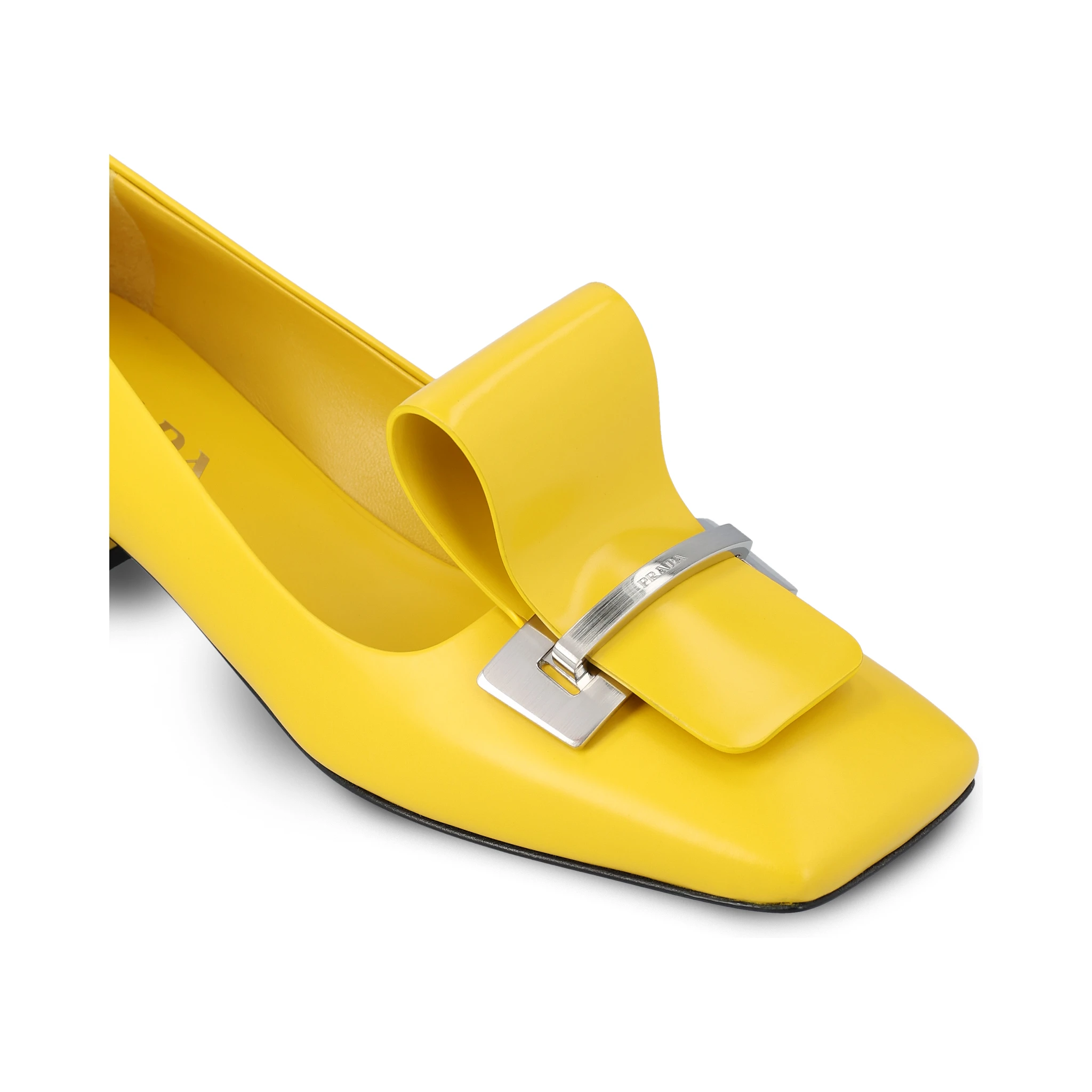 Prada With Heel Yellow