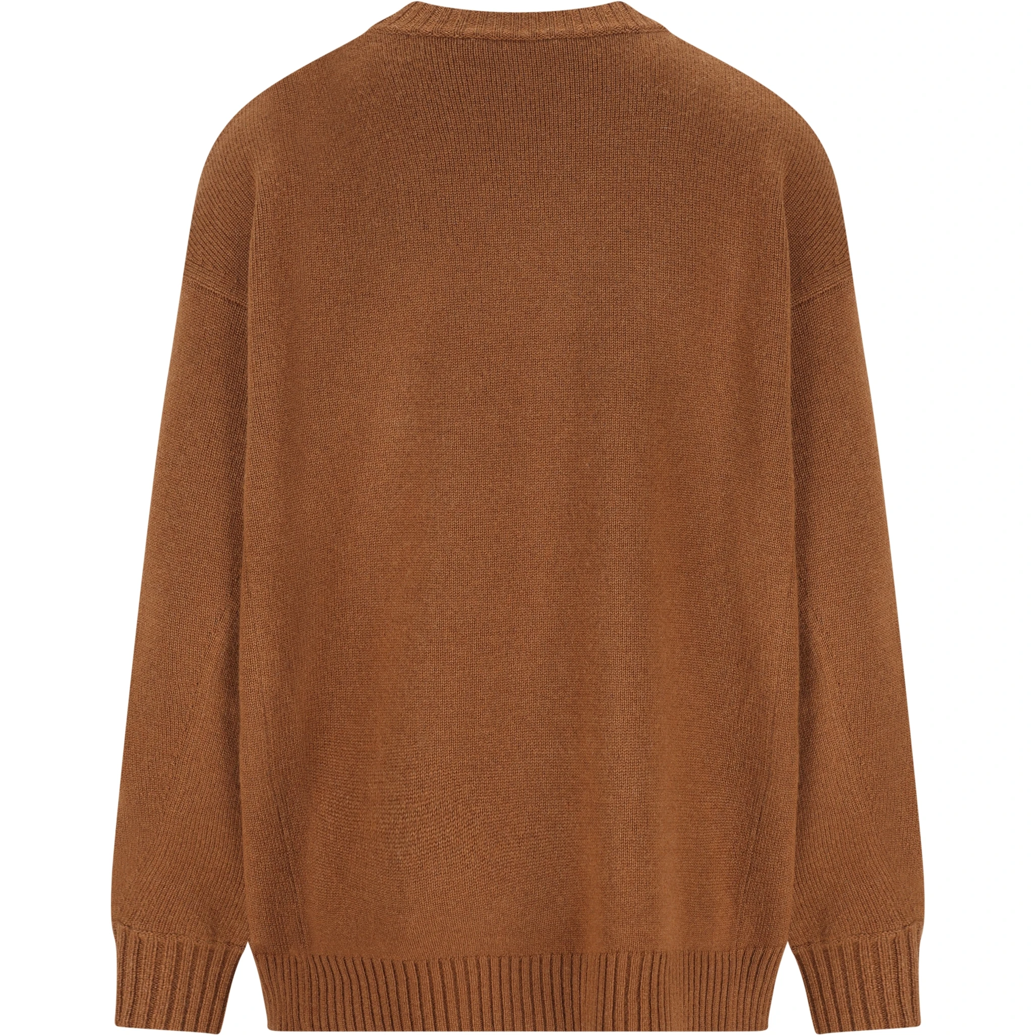 Max Mara Sweaters Leather Brown