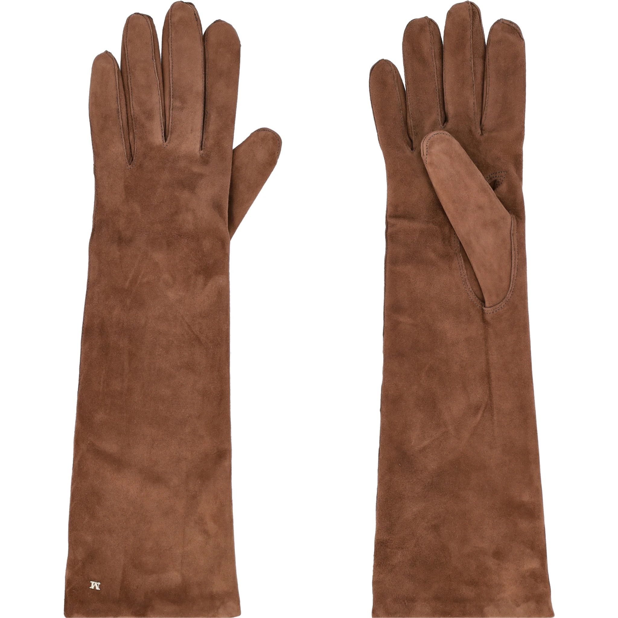 Max Mara Gloves Leather Brown