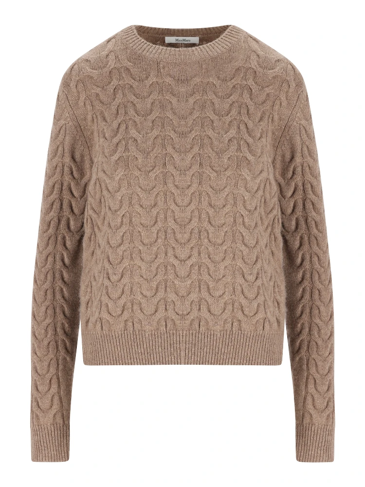 Max Mara Sweaters Camel
