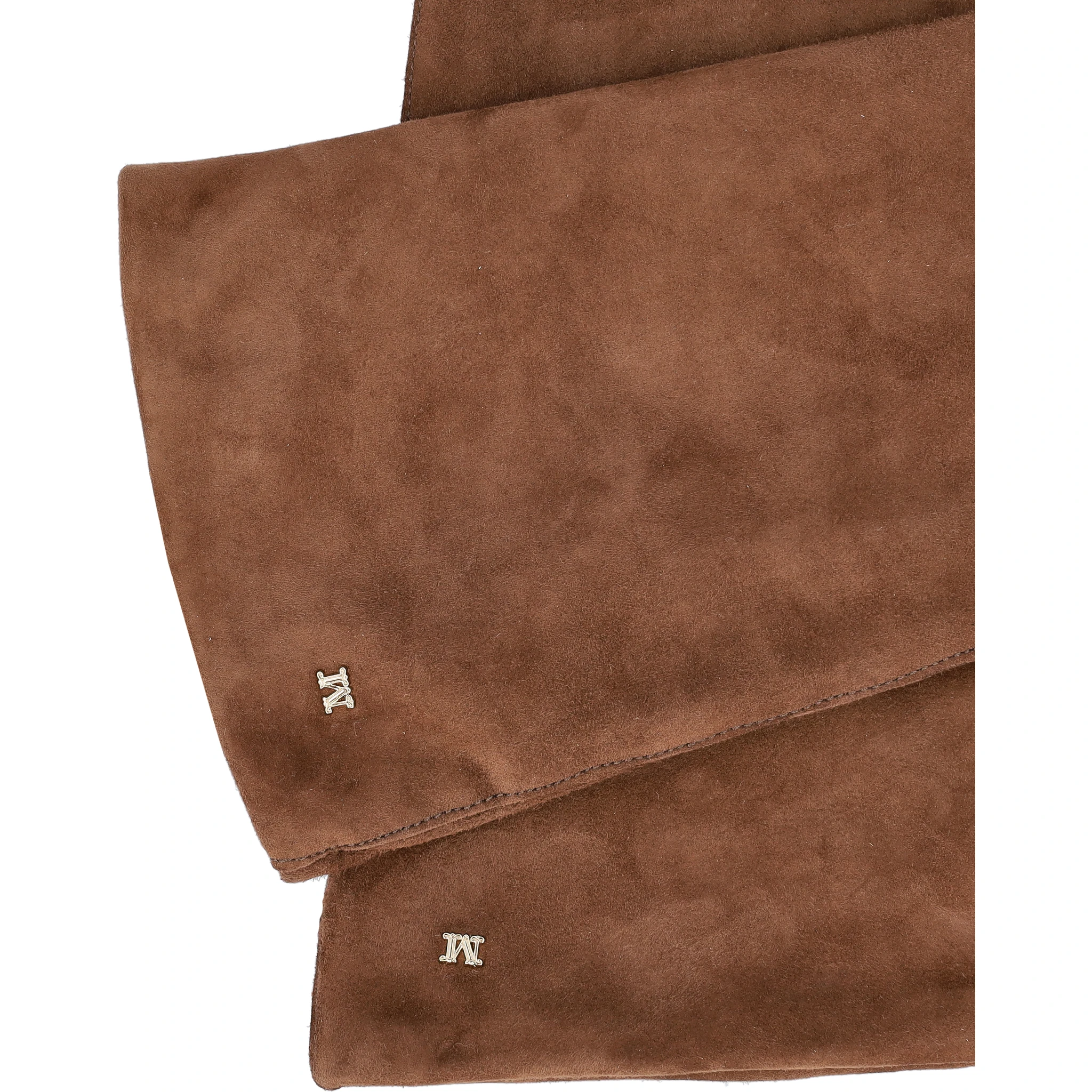 Max Mara Gloves Leather Brown