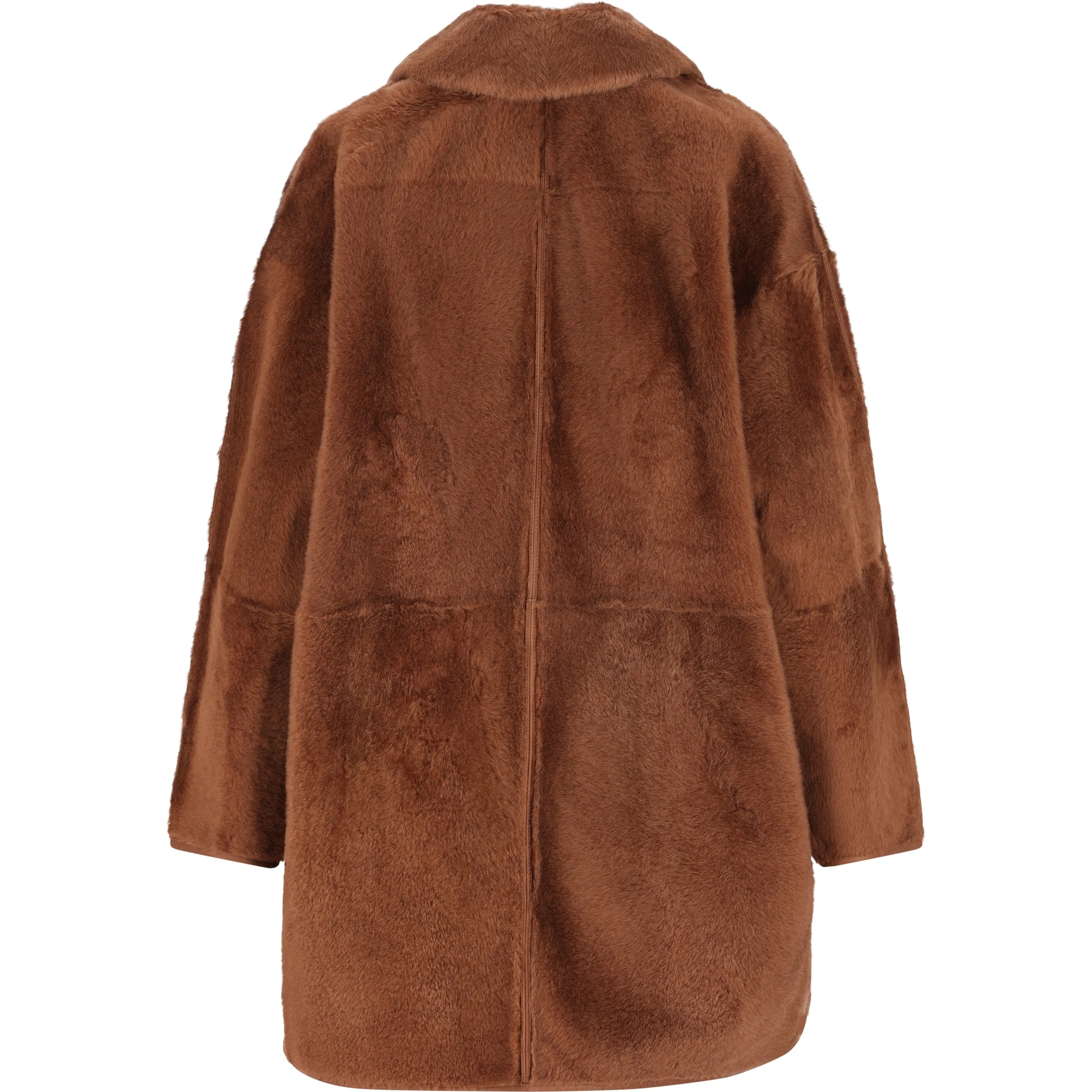 MAX MARA - ATELIER Coats Leather Brown