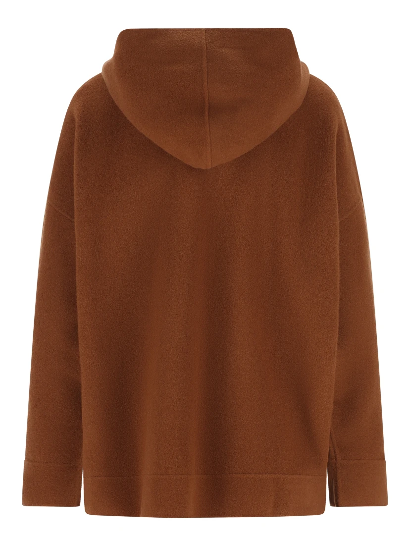 Max Mara Sweaters Leather Brown