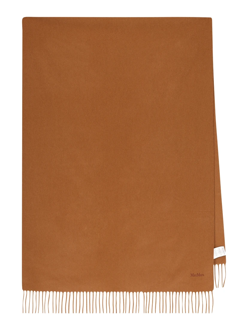 Max Mara Scarfs Leather Brown