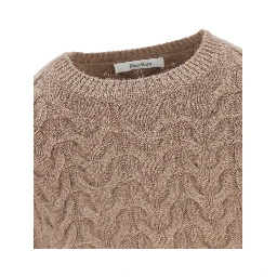 Max Mara Sweaters Camel