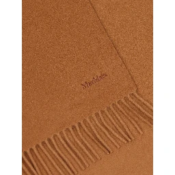 Max Mara Scarfs Leather Brown