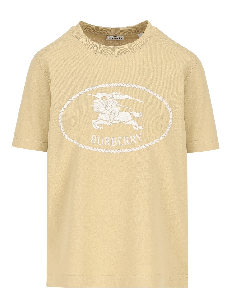 Knight-print cotton t-shirt