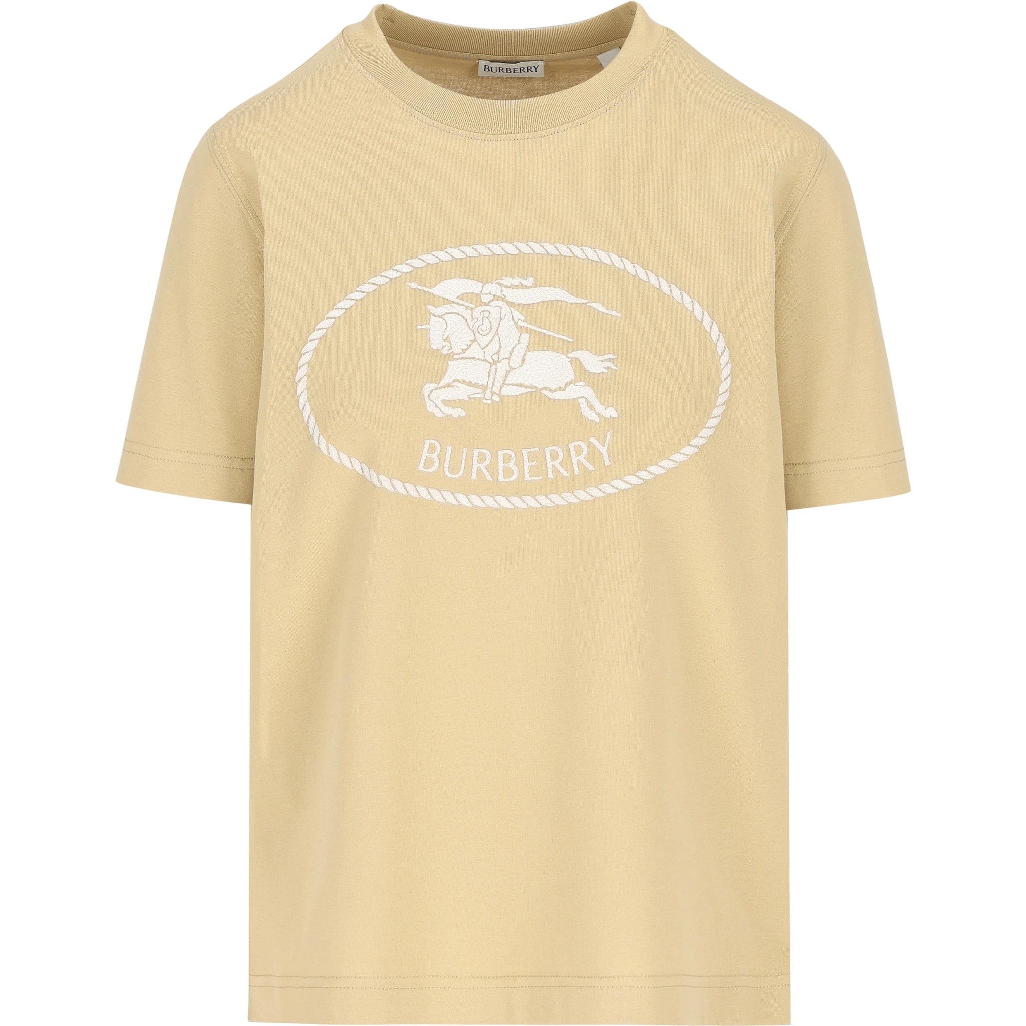 Knight-print cotton t-shirt