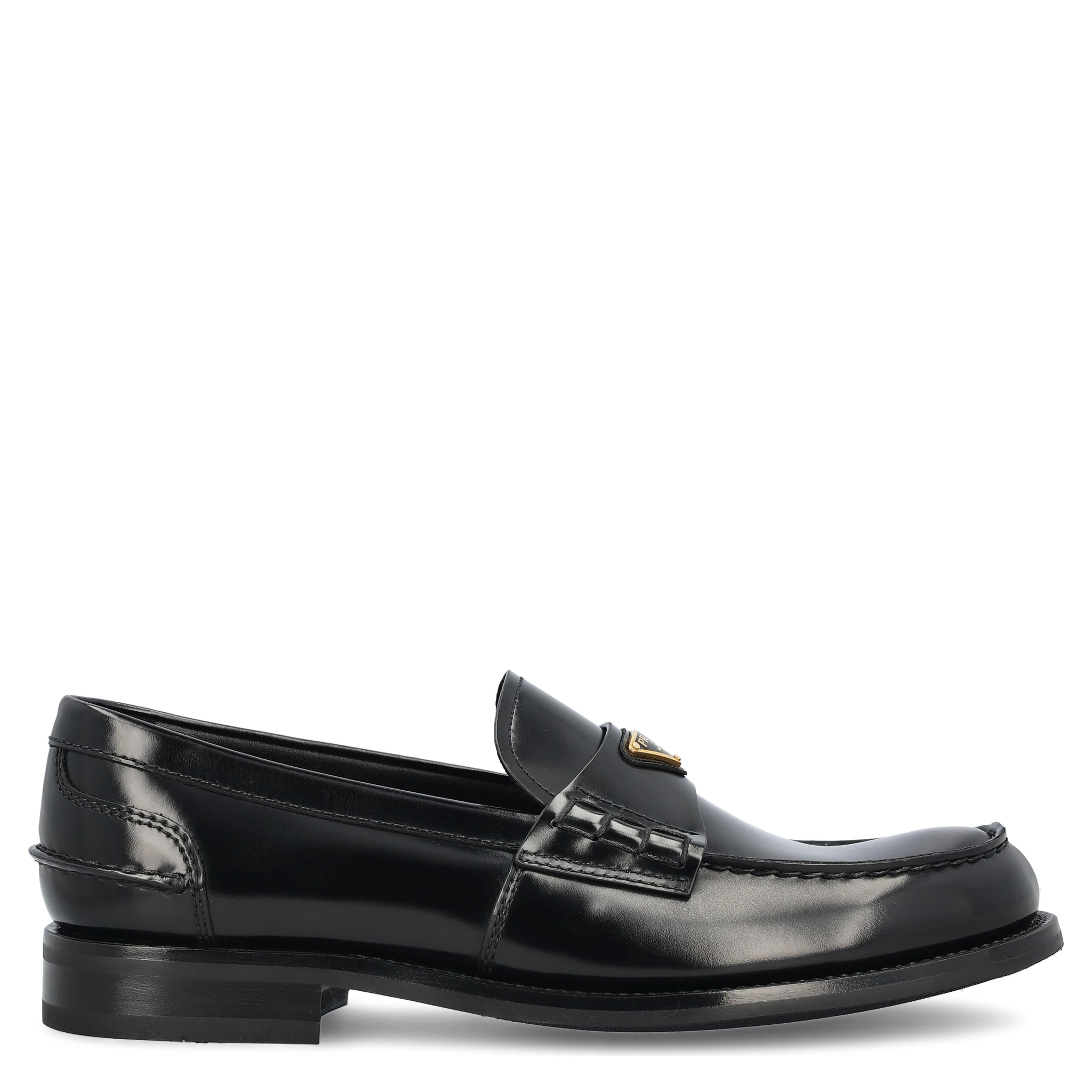 Patent-leather loafers