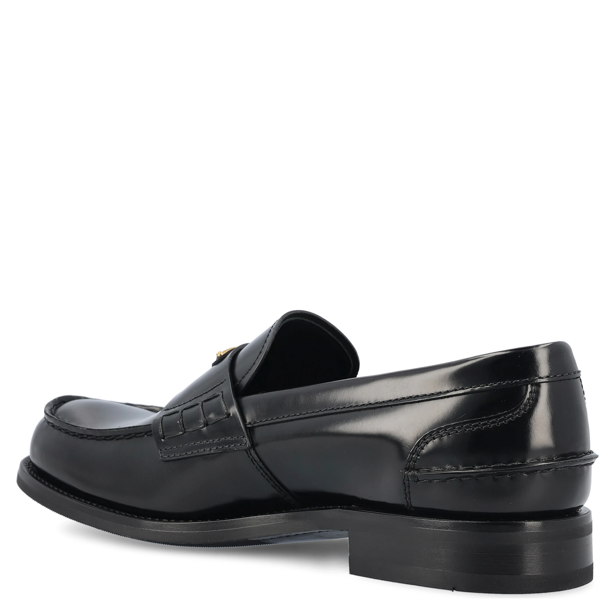 Patent-leather loafers