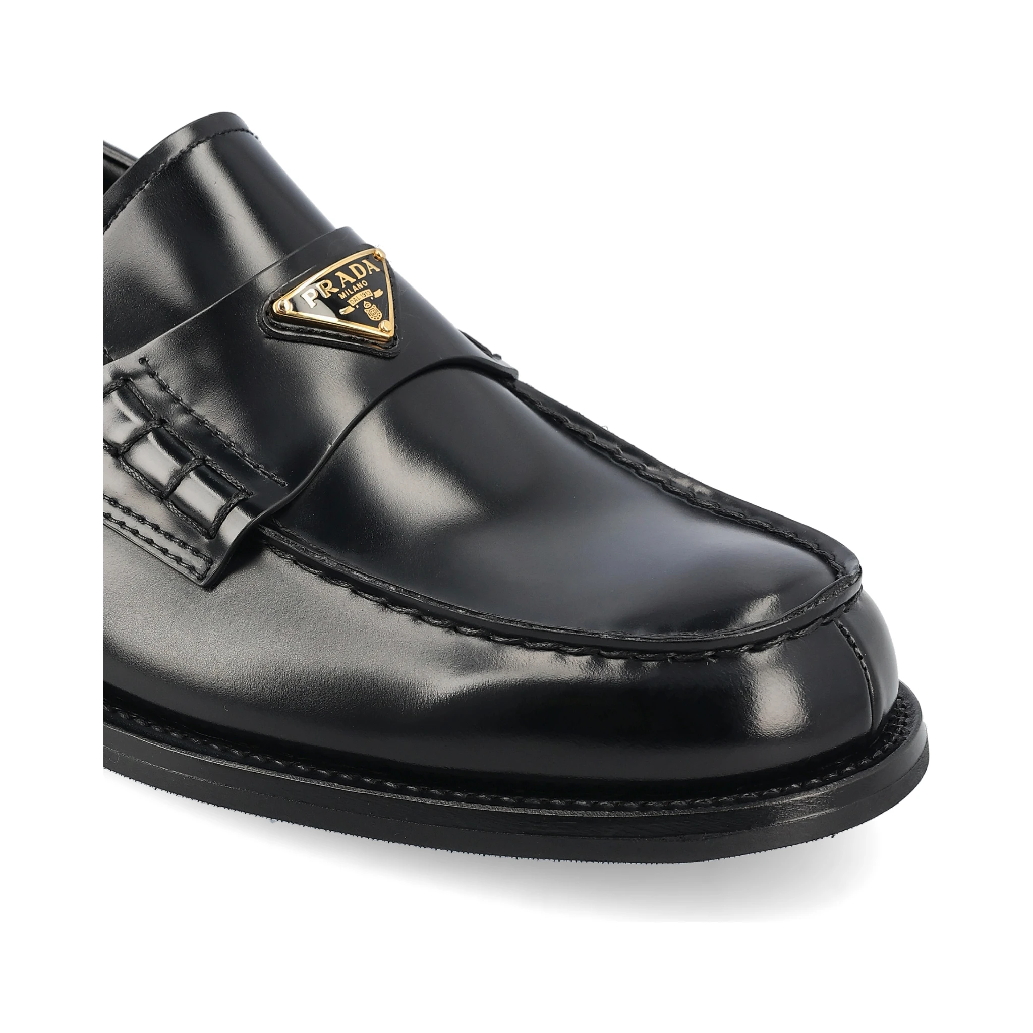Patent-leather loafers