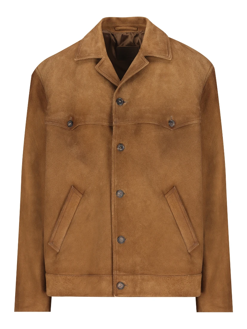 بليزر من الجلد المدبوغ