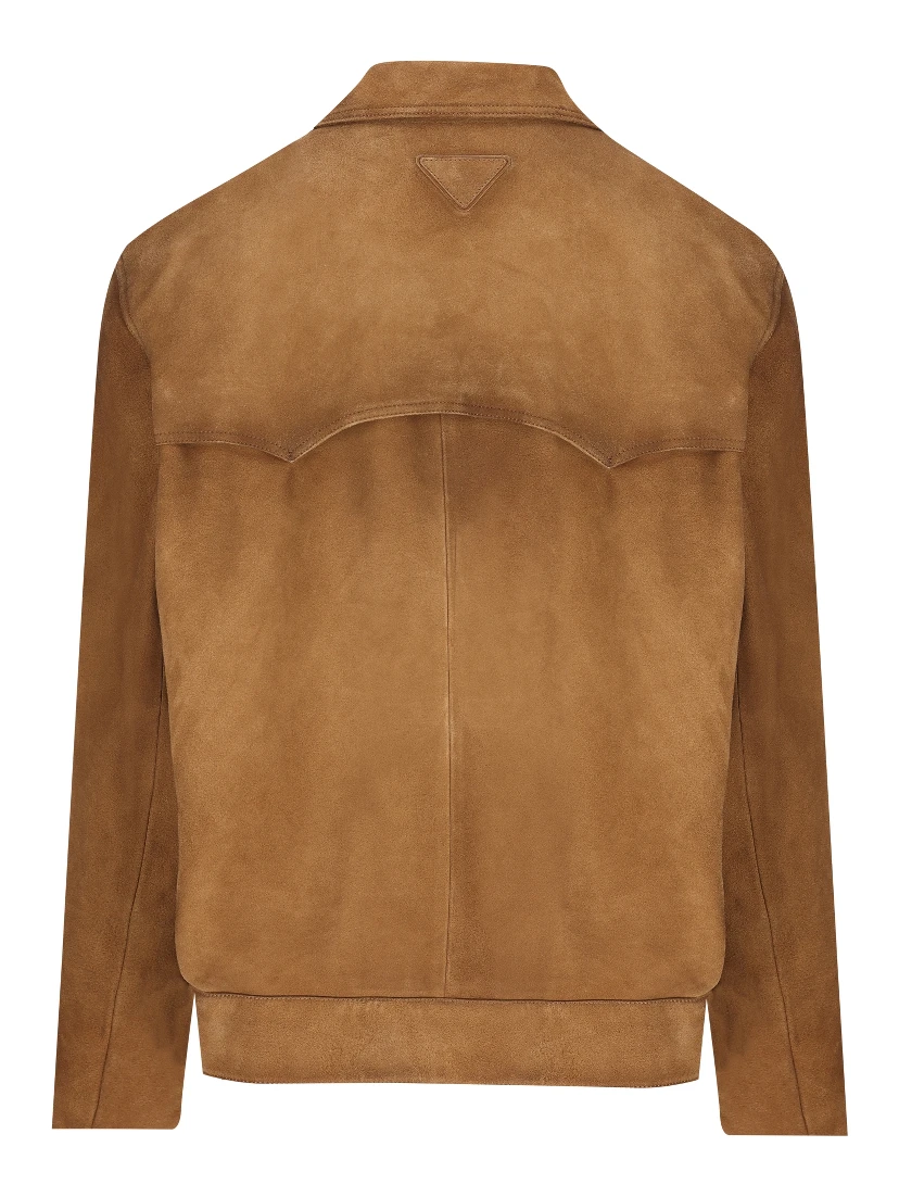 بليزر من الجلد المدبوغ