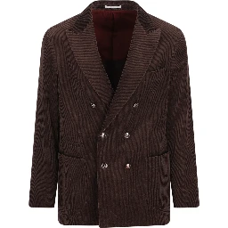 جاكيتات برونيلو كوتشينيلي بنية اللون