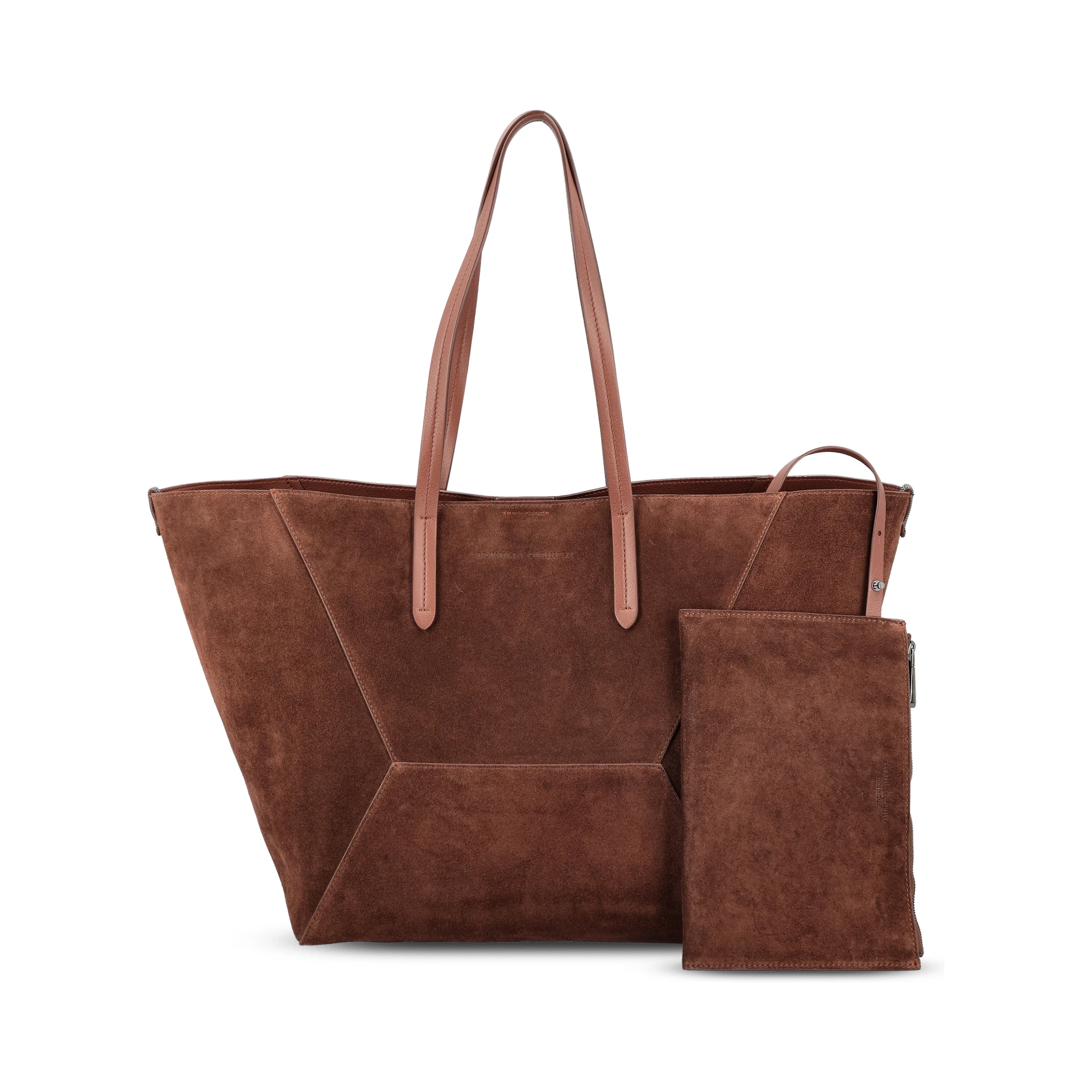 BC Duo large suede tote bag