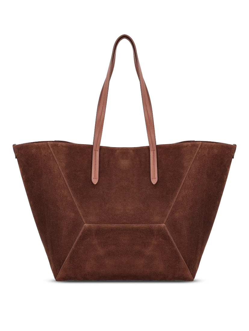 BC Duo large suede tote bag
