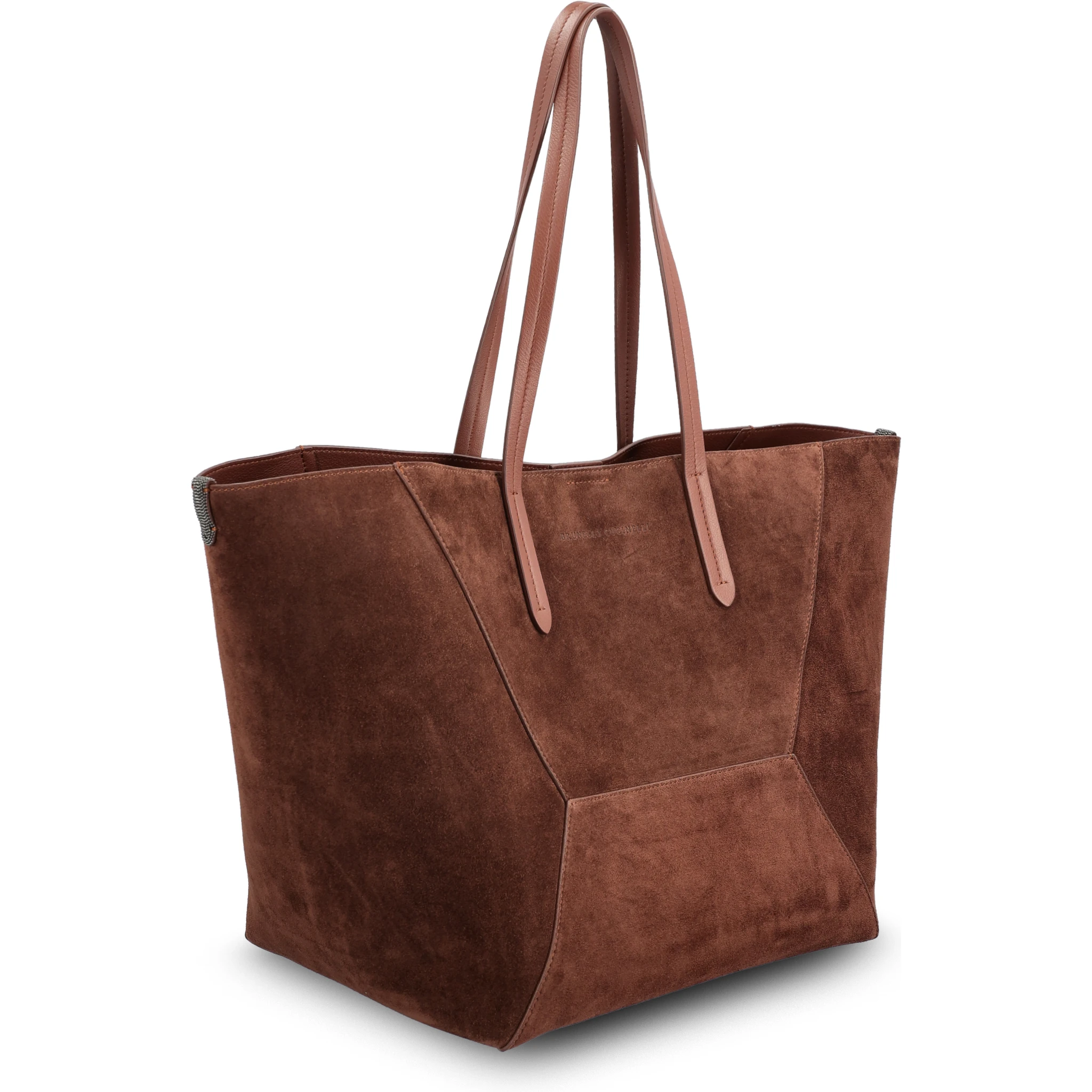 BC Duo large suede tote bag