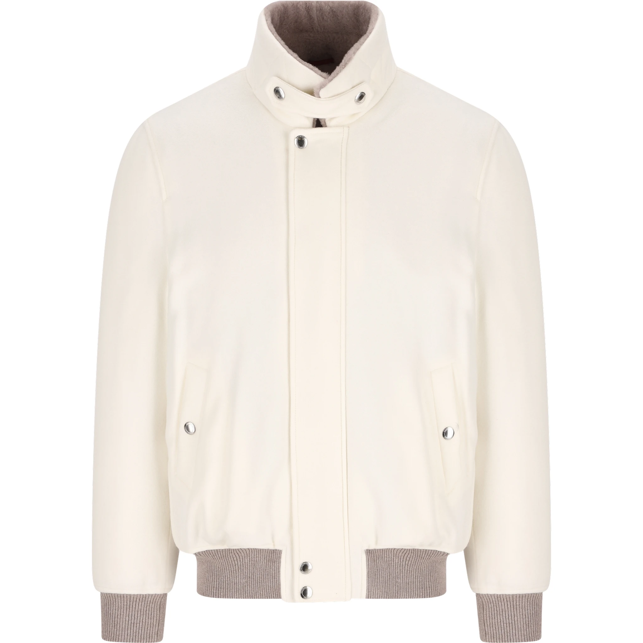 Cashmere bomber jacket