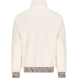 Cashmere bomber jacket