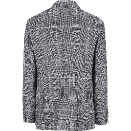 Checked blazer