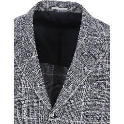Checked blazer