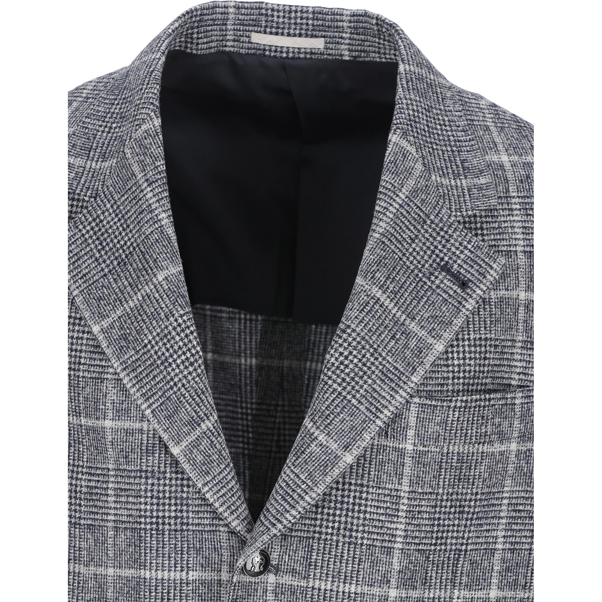 Checked blazer