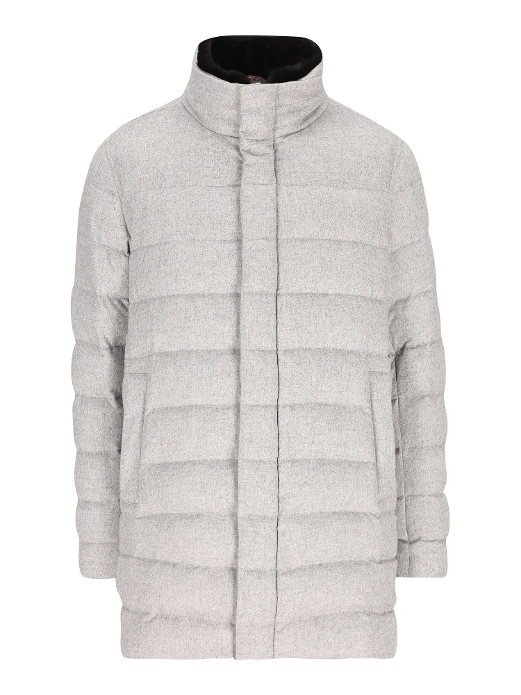Herno Coats Grey