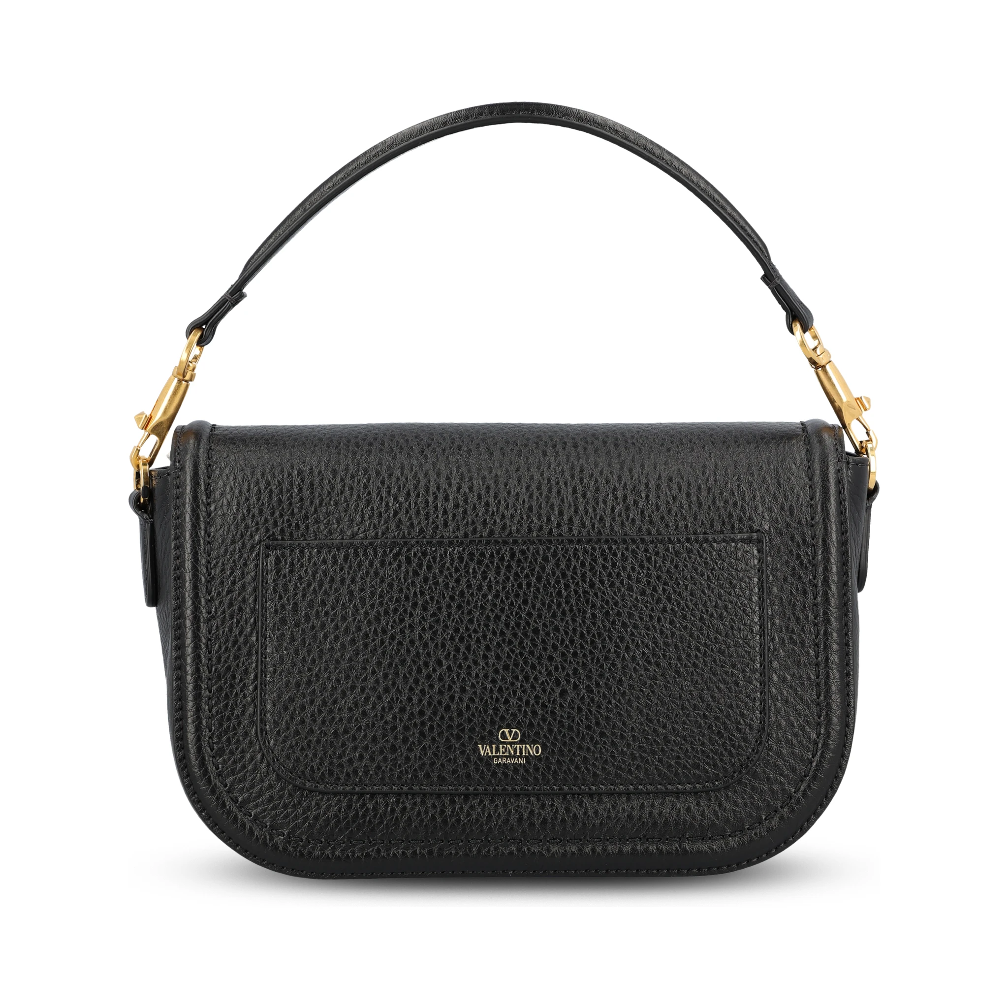 Gold-tone logo shoulder bag