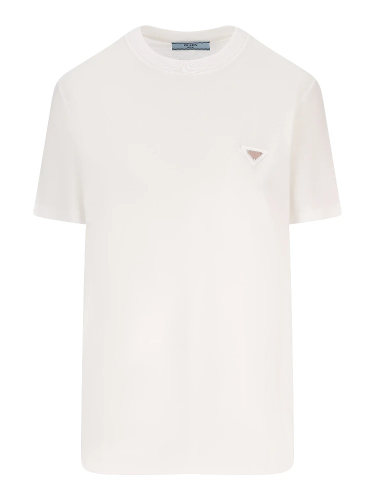 Enamel triangle logo T-shirt