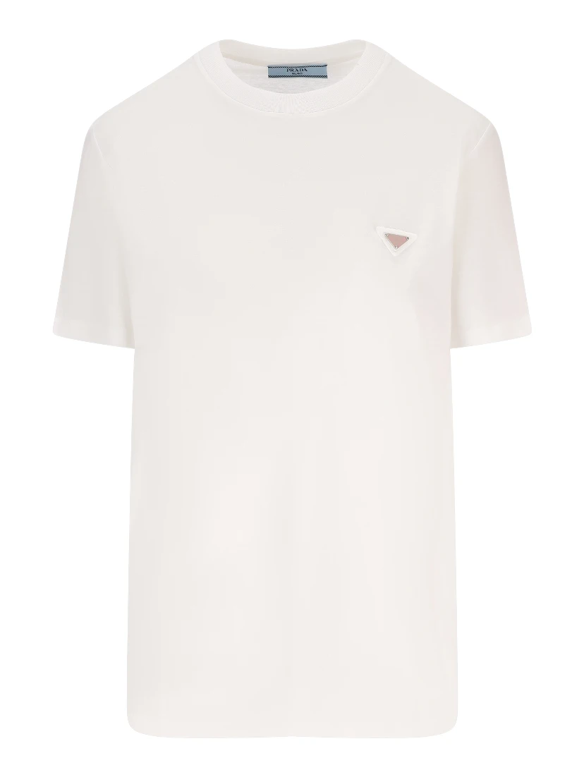 Enamel triangle logo T-shirt