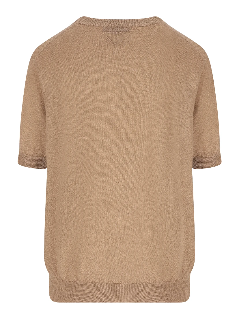 Prada Sweaters Camel