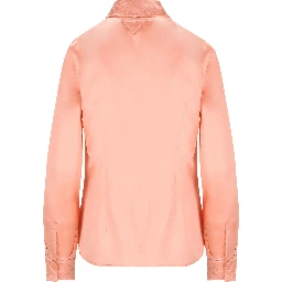 Prada Shirts Coral Red