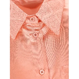 Prada Shirts Coral Red