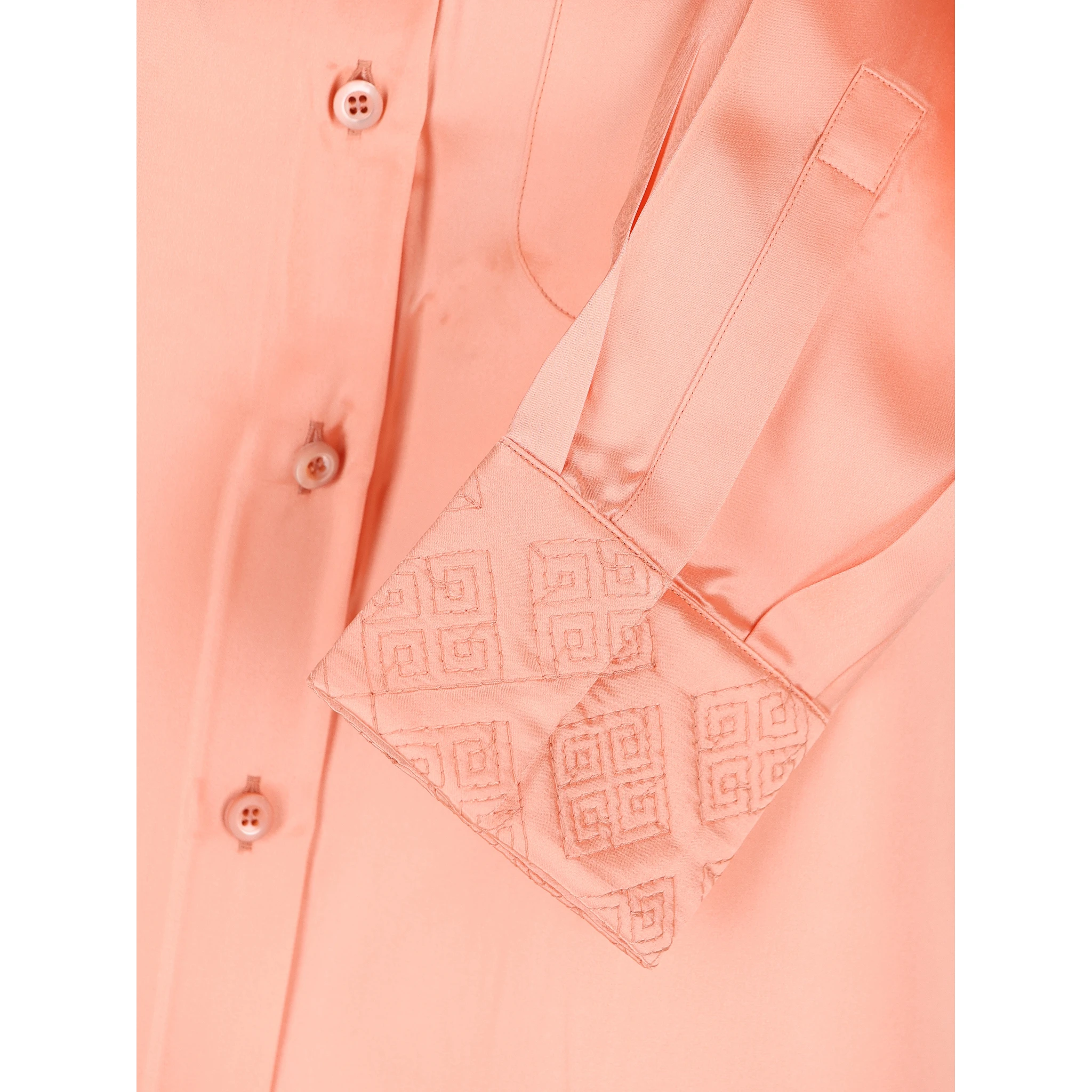 Prada Shirts Coral Red