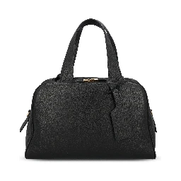 Large Leather Bowler Bag