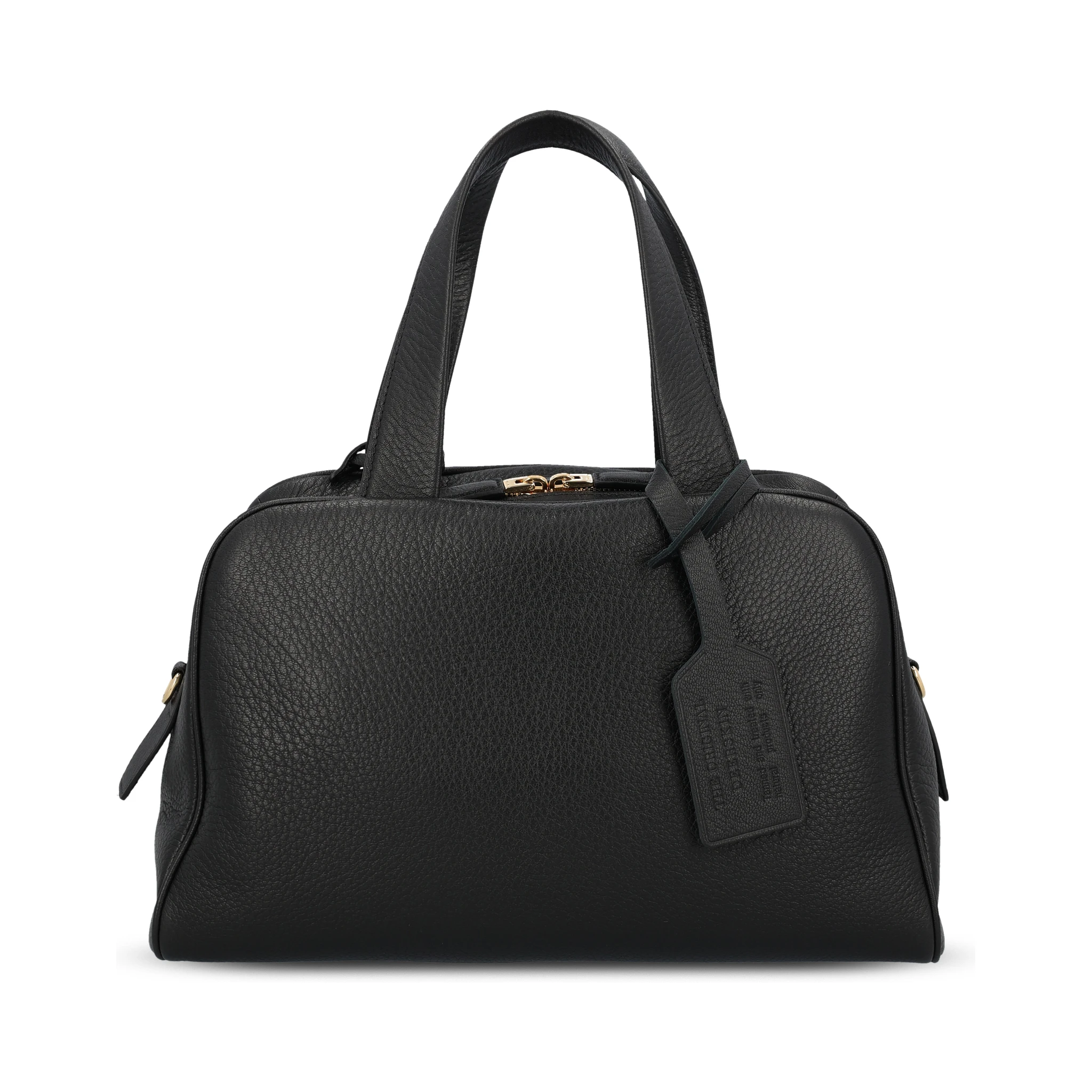 Large Leather Bowler Bag