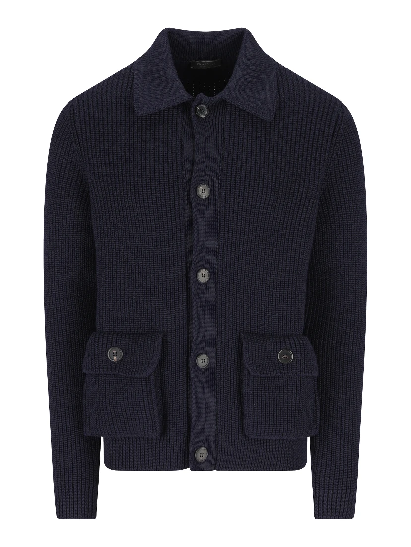 كنزات برادا زرقاء