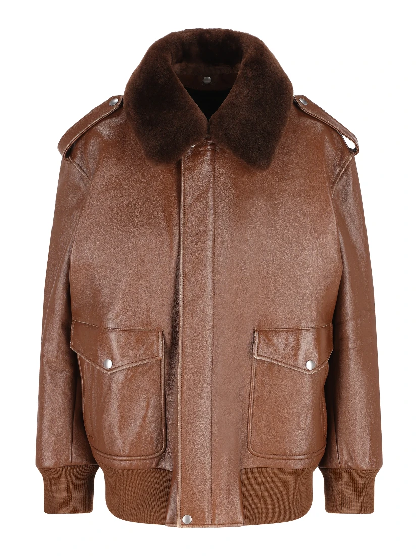 Prada Jackets Brown