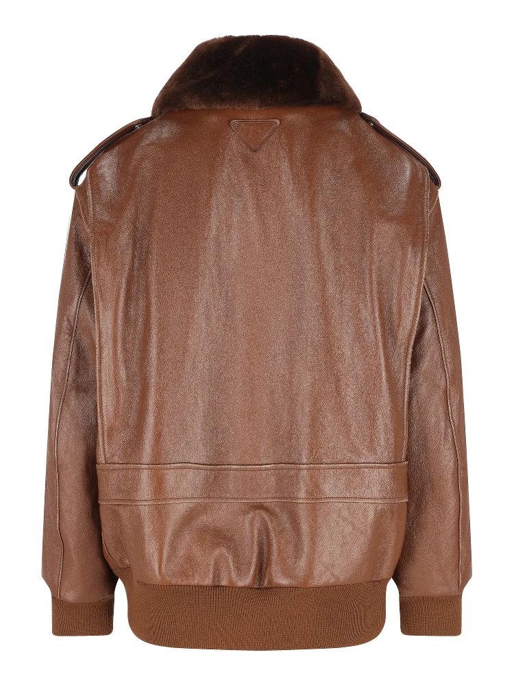 Prada Jackets Brown alternative