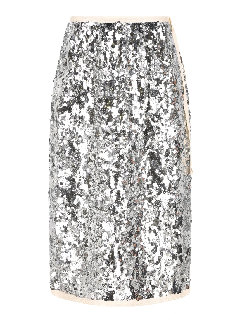 Prada Skirts Silver