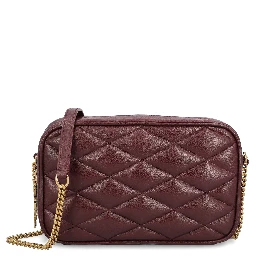 Cassandre crossbody bag in quilted nappa