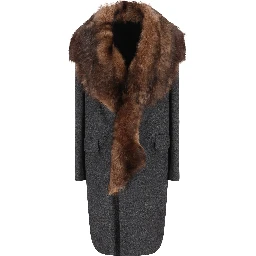 Prada Coats Anthracite