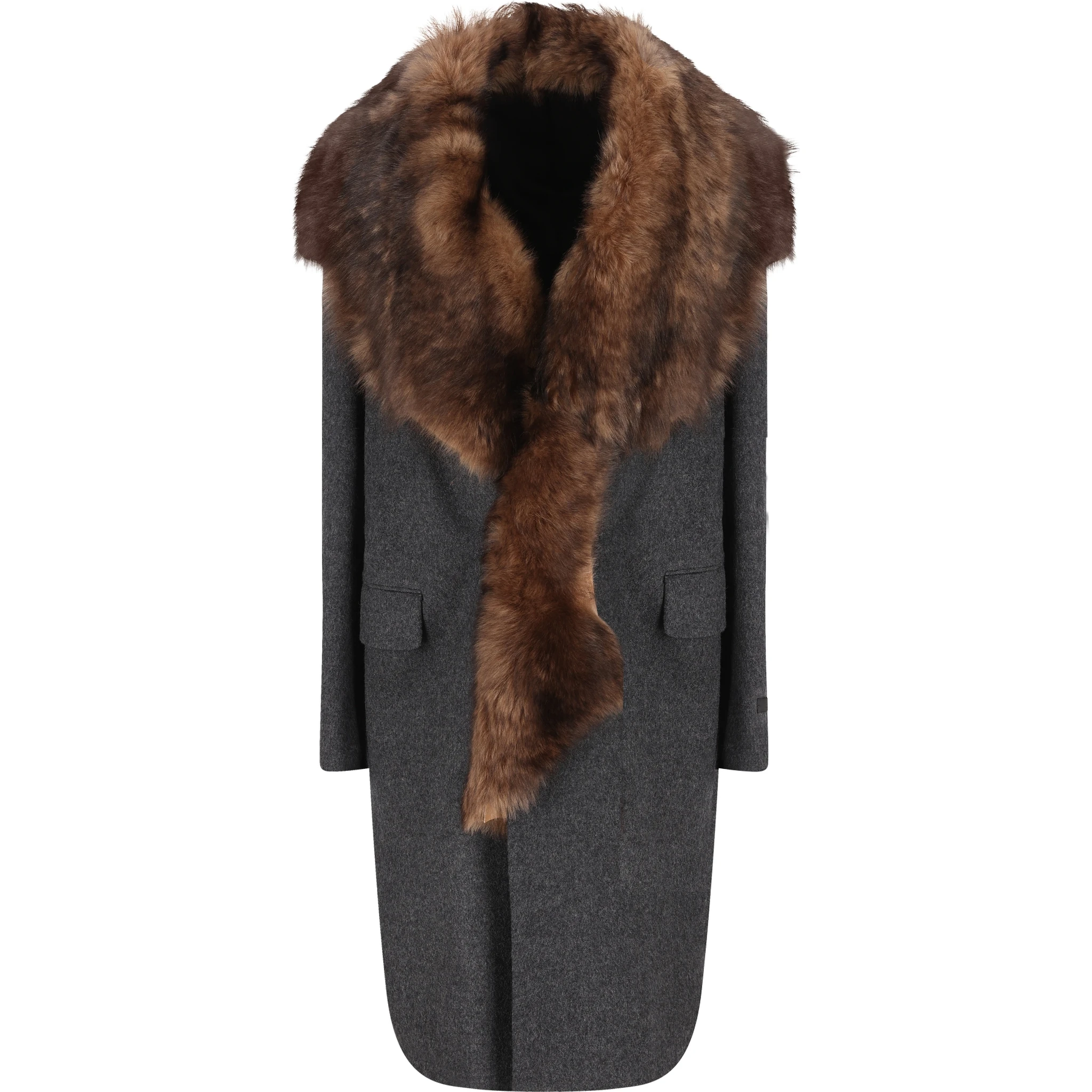 Prada Coats Anthracite