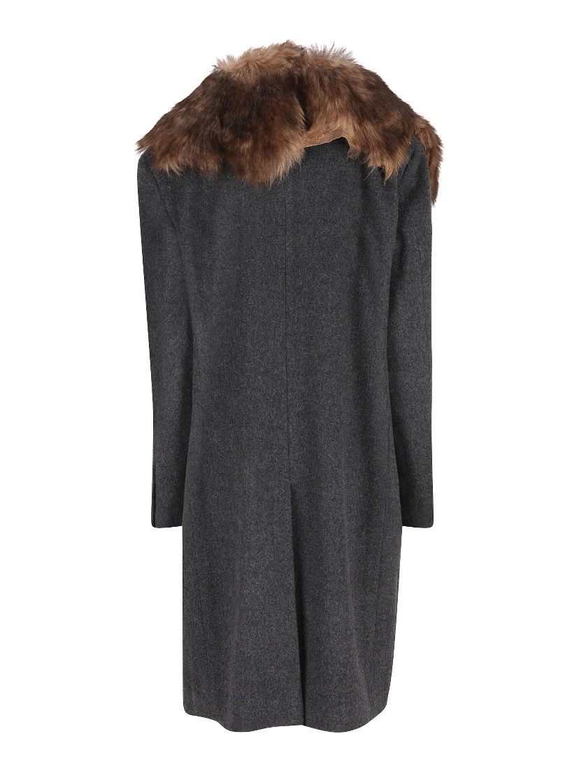 Prada Coats Anthracite