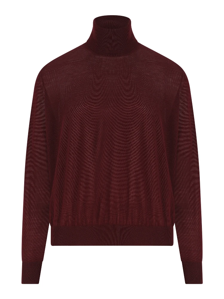 Saint Laurent  Sweaters Bordeaux