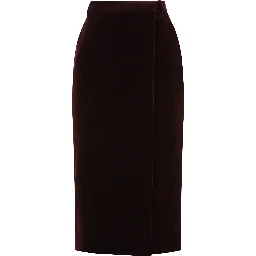 Pocket midi skirt