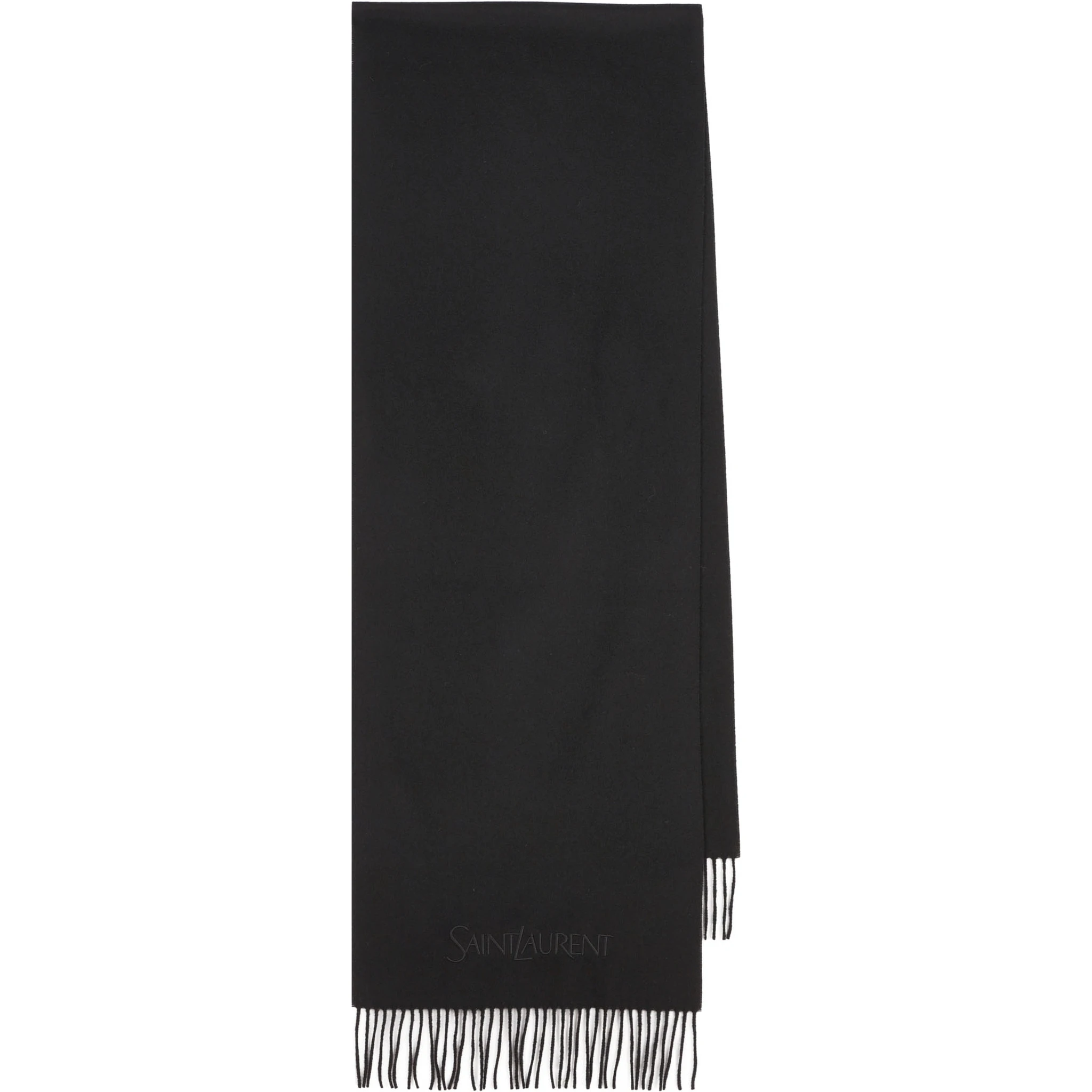 Saint Laurent Scarfs Black
