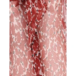 Abstract-pattern blouse