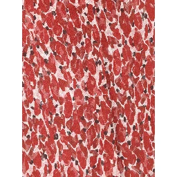 Abstract-pattern blouse